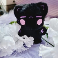 Image 2 of Kitty Cafe Push Keychain