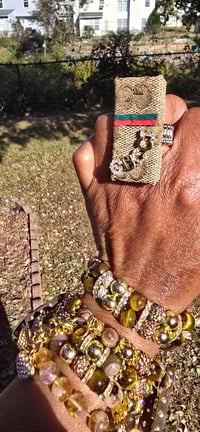 Image 2 of Cloth Gorg girl Butterfly Stack w/ring