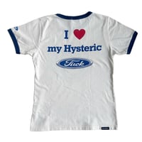 Image 2 of Hysteric Glamour Fxxk Housework ringer tee
