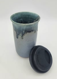 Image 3 of Blue Drip Travel Mug