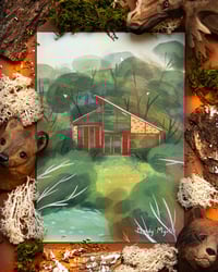 Affiche A5 Mid-Century