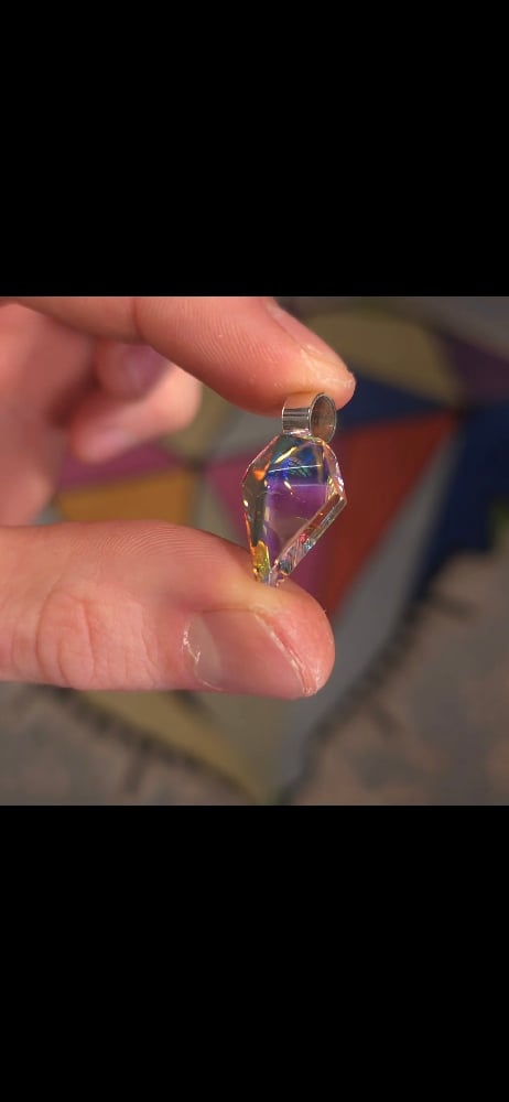 Image of Optical shield pendant 