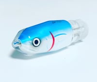Image 1 of 9+ REVERSE TAPER BULLET FISH HEAD BLUE PEARL