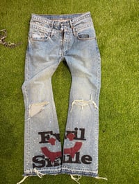 Image 1 of 07 EvilSmile with rhinestones 