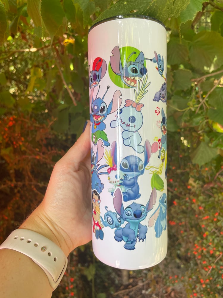 Image of Stitch Drinks Tumbler