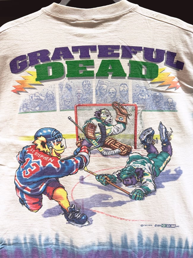 Grateful Dead 90s Steal Your Face Off T-Shirt - Size XL