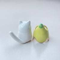 Image 5 of Banana Cat Ceramic Figurine #1