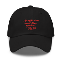 Image 1 of “Cursive” dad hat