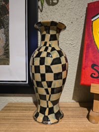 Image 2 of Checkered Flag Vase