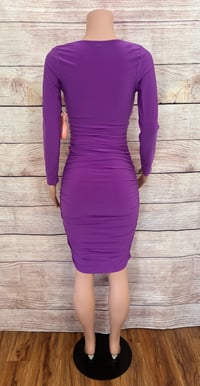 Image 3 of Jackie Dress- Purple