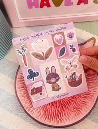 Image 1 of Planche de stickers Pique-Nique avec Cacao