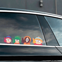 Image 2 of south park peeker stickers