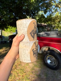 Image 3 of Set of 2 bronc mugs 