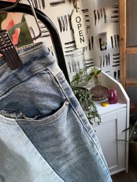 Image 2 of Two tone denim
