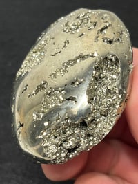 Image 3 of Pyrite Palm Stone #2580