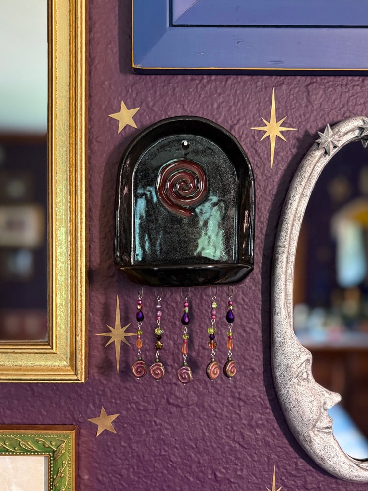 Image of Beaded Spiral Shelf #3