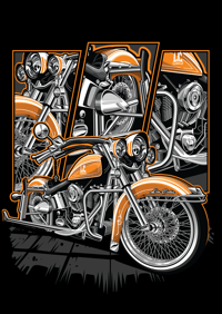 Image 2 of SlowRide Bagger Tee 