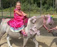 Image 3 of Princess Tea Party, colorful unicorns, princess appearance, snow fall, MORE! 