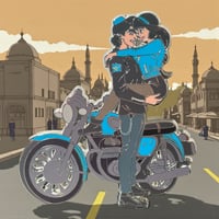 Image 1 of IN-STOCK - Biker - Aladdin & Jasmin