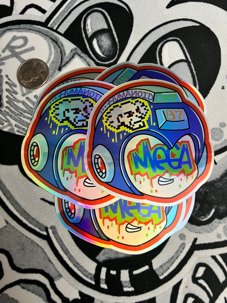 DMT Mega Man Stickers