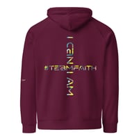 Image 10 of I Can I Am " Faith" Unisex eco raglan hoodie