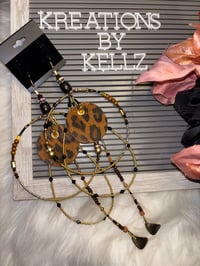 Image 1 of Leopard Flavor Large Hoop