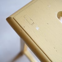 Image 5 of Tabouret Ancien jaune