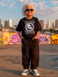 Image 5 of Chain Skull Tattoo T-shirt 