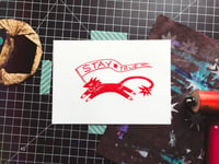 Image 1 of STAY TRUE 5x7 Block Print