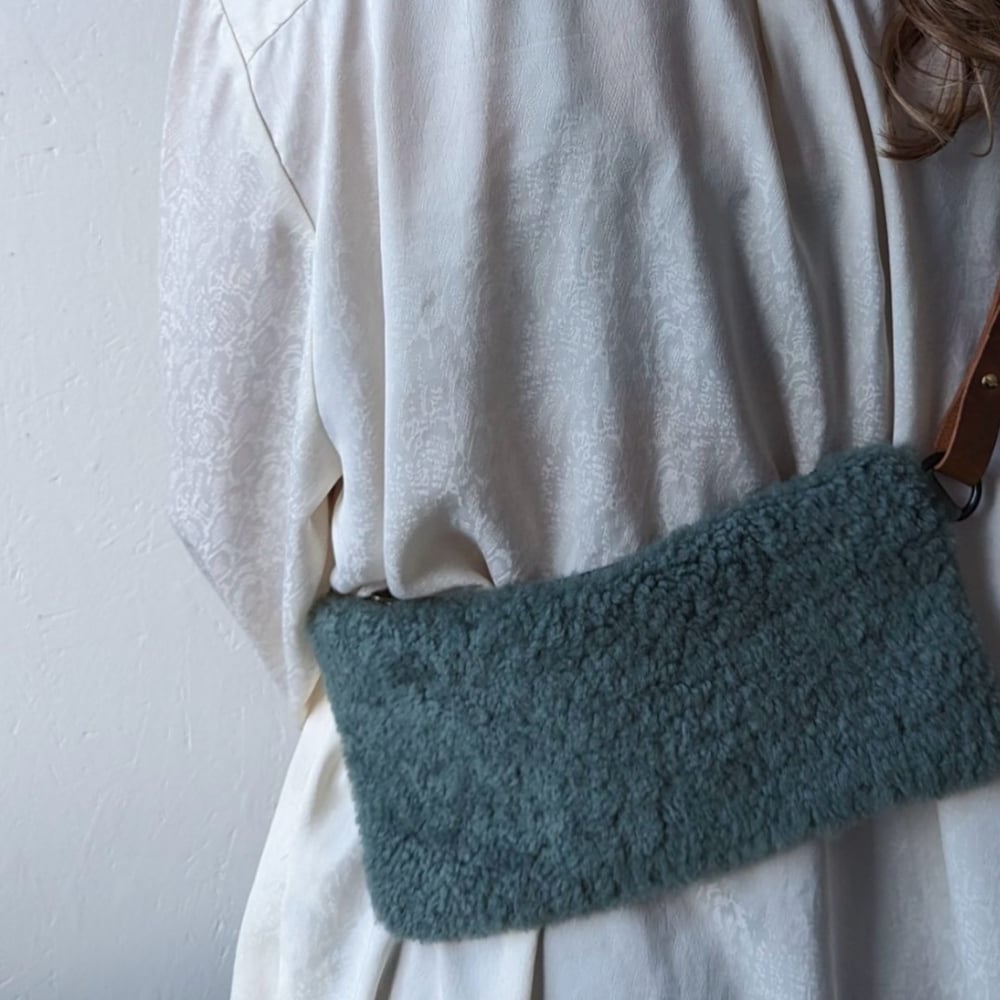 Image of Portsmouth Sling - Eucalyptus Shearling