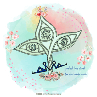 Image 2 of Mother Earth Love - sticker