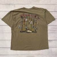 Image 1 of Vintage Can’t Get Enough Fishing - XL