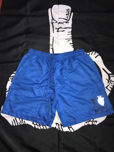 Image of I 💙 NFY Shorts (Blue)