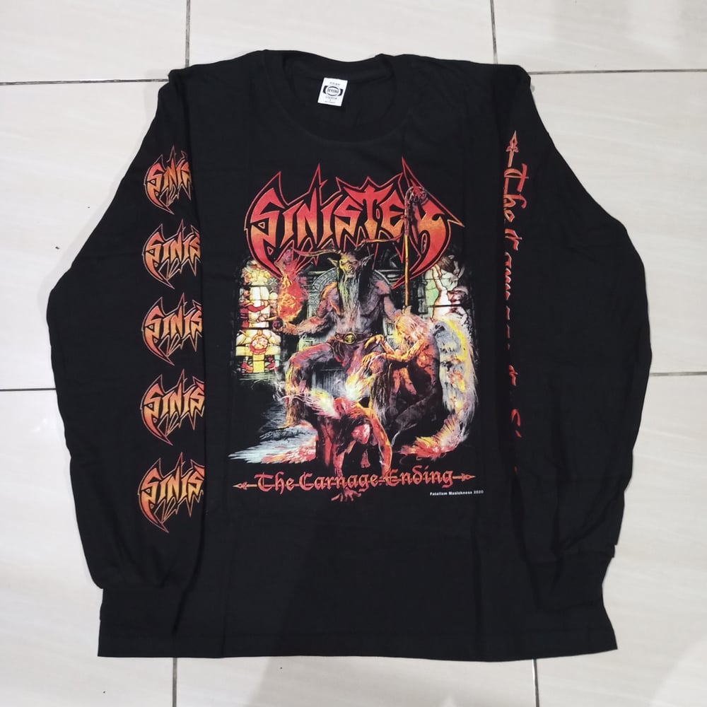 SINISTER - THE CARNAGE ENDING (T-SHIRT & LONGSLEEVE)