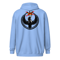 Image 6 of Rebel Loon No Kings - Unisex heavy blend zip hoodie