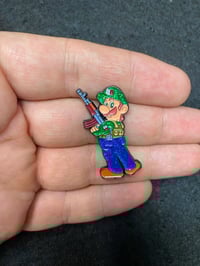 Image 1 of Luigi Bélico Enamel Pin