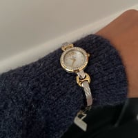 Image 5 of Vintage BULOVA two Tone Watch- NEW IN BOX ⚜️