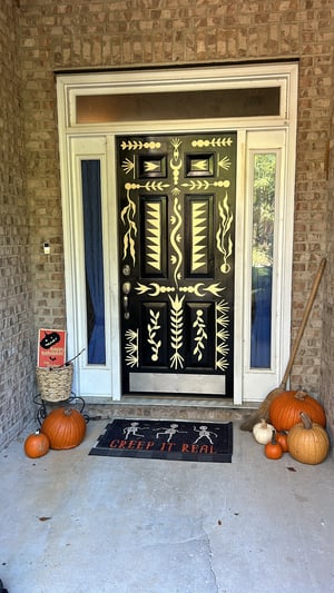 Image of DIVINE Delight Custom Door Painting