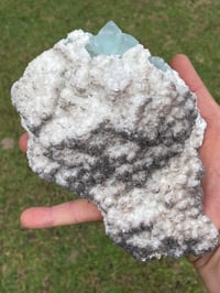 Image 9 of Aqua Fluorite On Barite Specimen #1917 