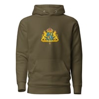 Image 4 of Riksvapen Unisex Hoodie Clean Back