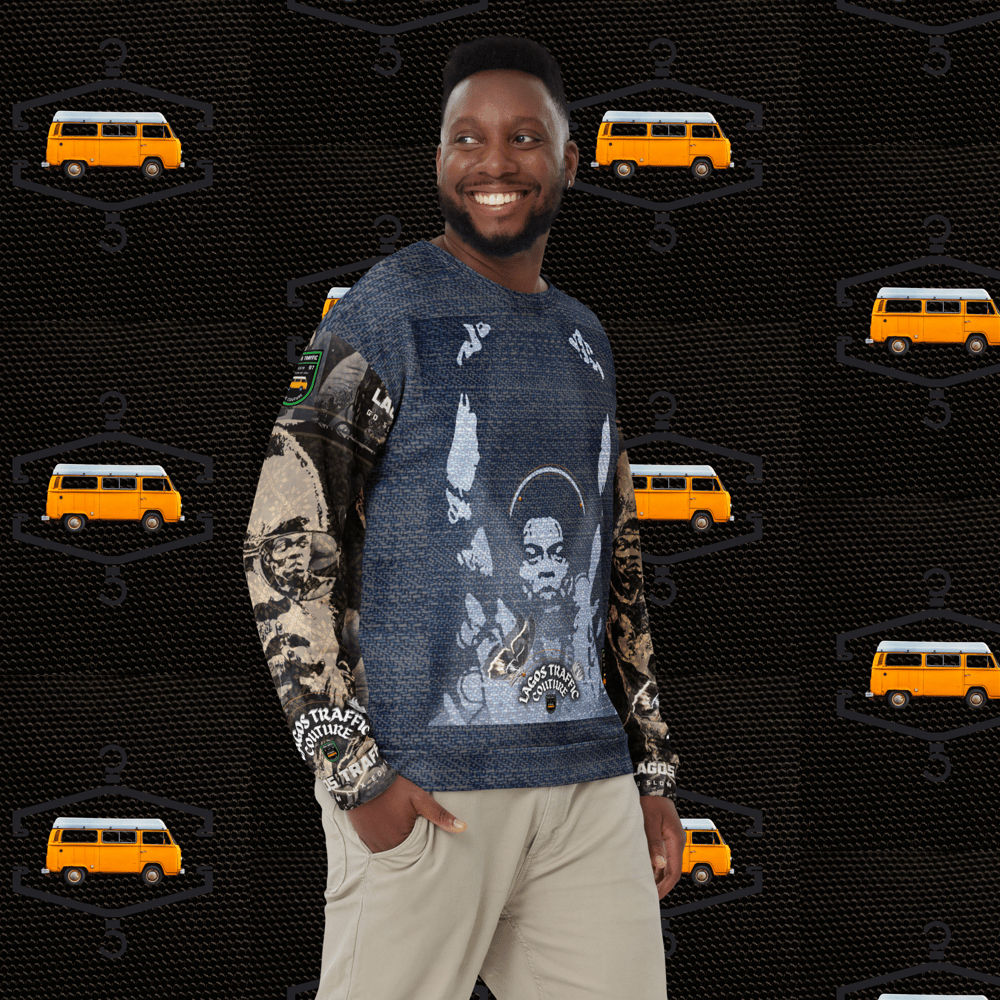 St FELA COUTURE UNISEX SWEATSHIRT - DENIM STANCE