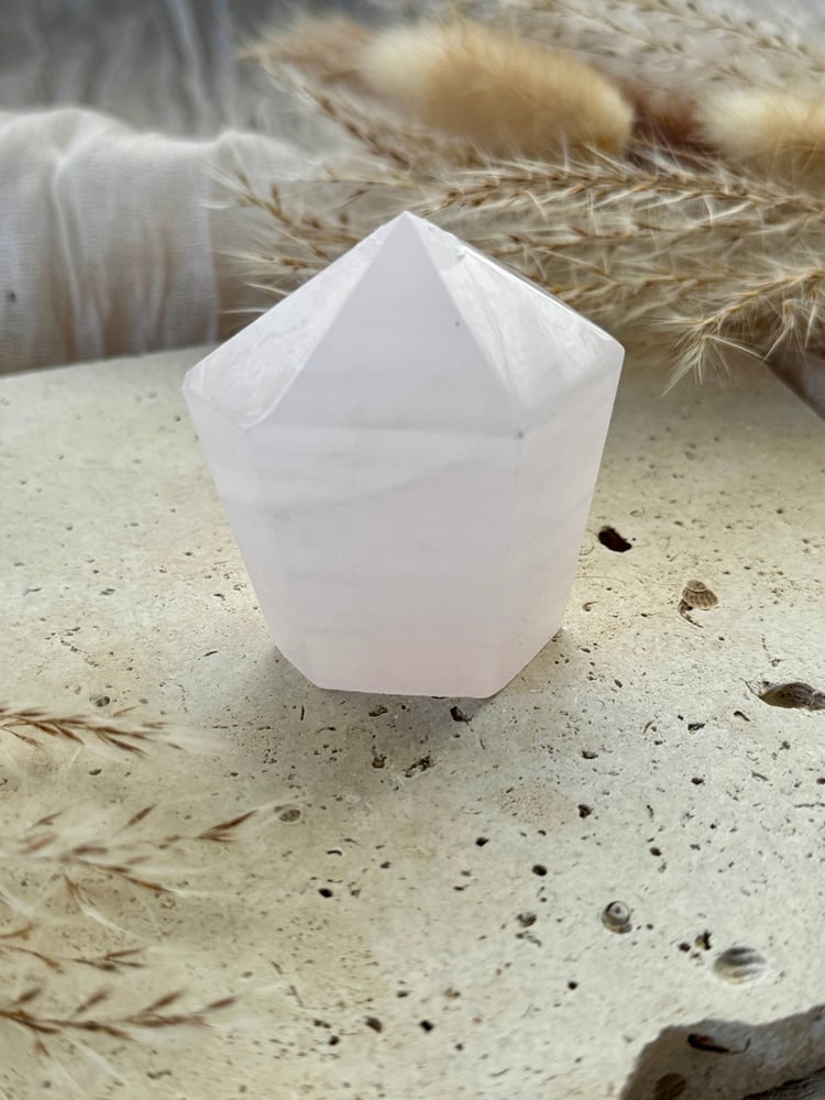 Image of Pink Calcite Cupcake Tower 