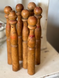Image 1 of Vintage Wooden Skittles
