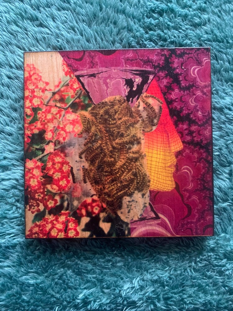 Image of Metamorph print on wood