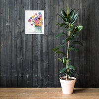 Image 1 of Pansy Perfusion- poster print