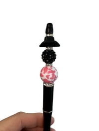 Image 2 of Pink And Black Cowboy Hat Pen