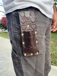 Image 3 of DARK BROWN HEART HOLSTER