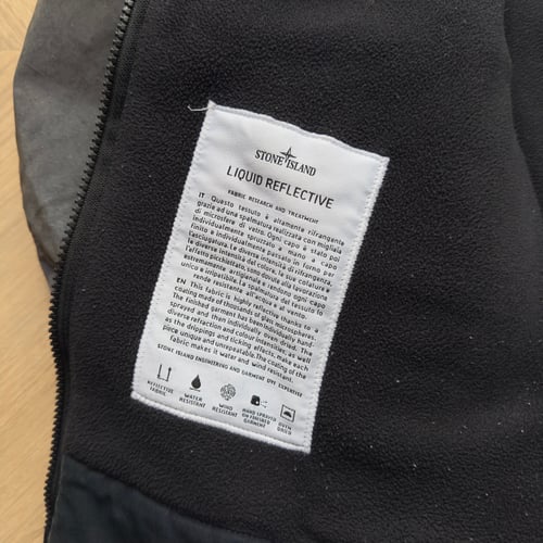 Image of AW 2011 Stone Island Liquid Reflective jacket, size medium