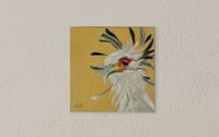 Image 4 of Charming Pair of Acrylic Bird Drawings