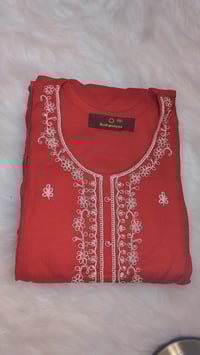 Image 1 of KSV81091-3Pcs Super Soft Cotton Kurtha Set
